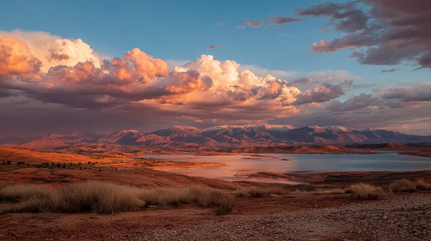 Sand Hollow Reservoir near Hurricane, Utah